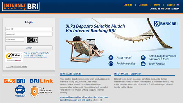 Cara Cek Saldo BRI Via Internet Banking