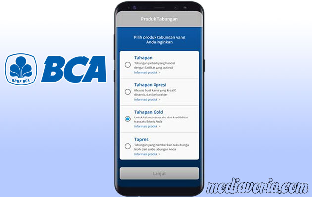 Memilih Jenis Tabungan BCA Online