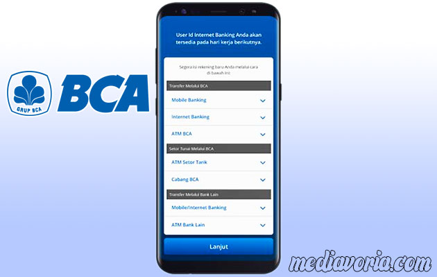 Setoran Awal BCA Online