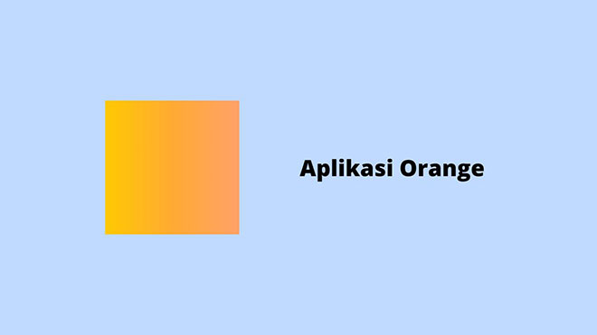 Aplikasi Orange