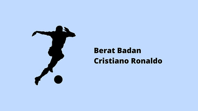 Berat Badan Cristiano Ronaldo