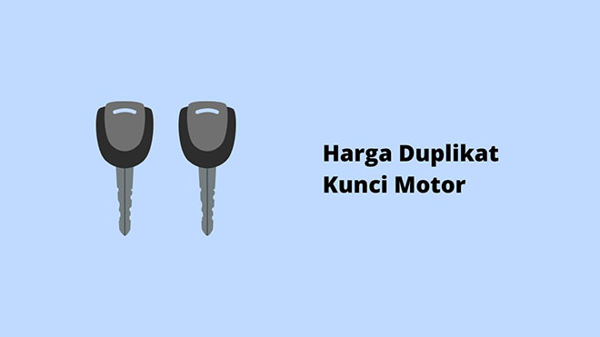 Harga Duplikat Kunci Motor