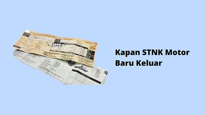 Kapan STNK Motor Baru Keluar