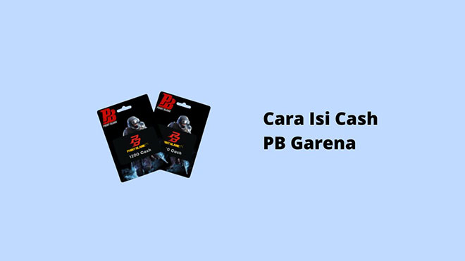 Cara Isi Cash PB Garena