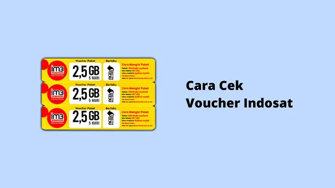 Cara Cek Voucher Indosat