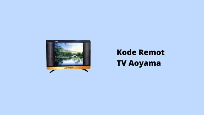 Kode Remot TV Aoyama