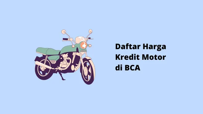 Daftar Harga Kredit Motor di BCA