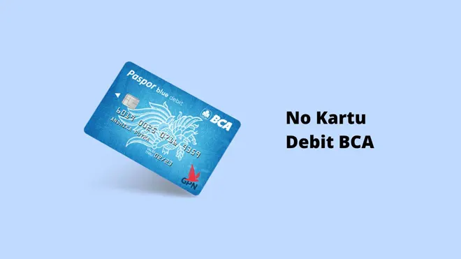 No Kartu Debit BCA