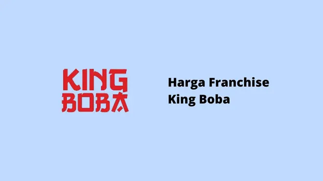 Harga Franchise King Boba